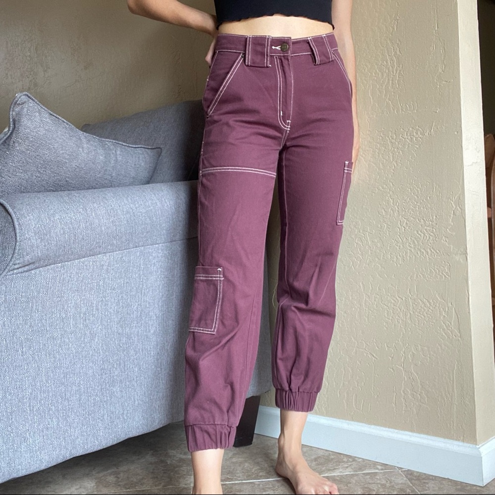 Urban outfitters purple jogger pants - size 25